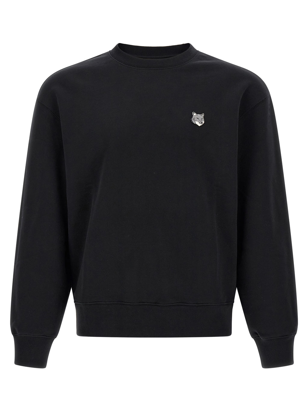 Maison Kitsuné Black Cotton Sweatshirt
