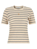 Maison Kitsuné Beige Organic Cotton T-Shirt