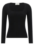 P.A.R.O.S.H. Black Wool Cardigan