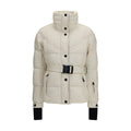 Moncler Grenoble Beige Polyester Full-Length Jacket