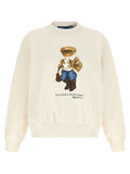 Polo Ralph Lauren White Cotton Sweatshirt