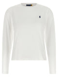 Polo Ralph Lauren White Cotton Long Sleeve T-Shirt