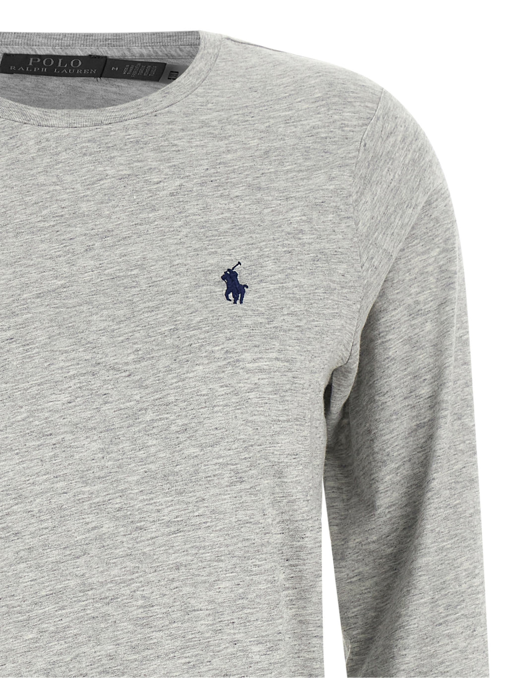Polo Ralph Lauren Gray Cotton Long Sleeve T-Shirt