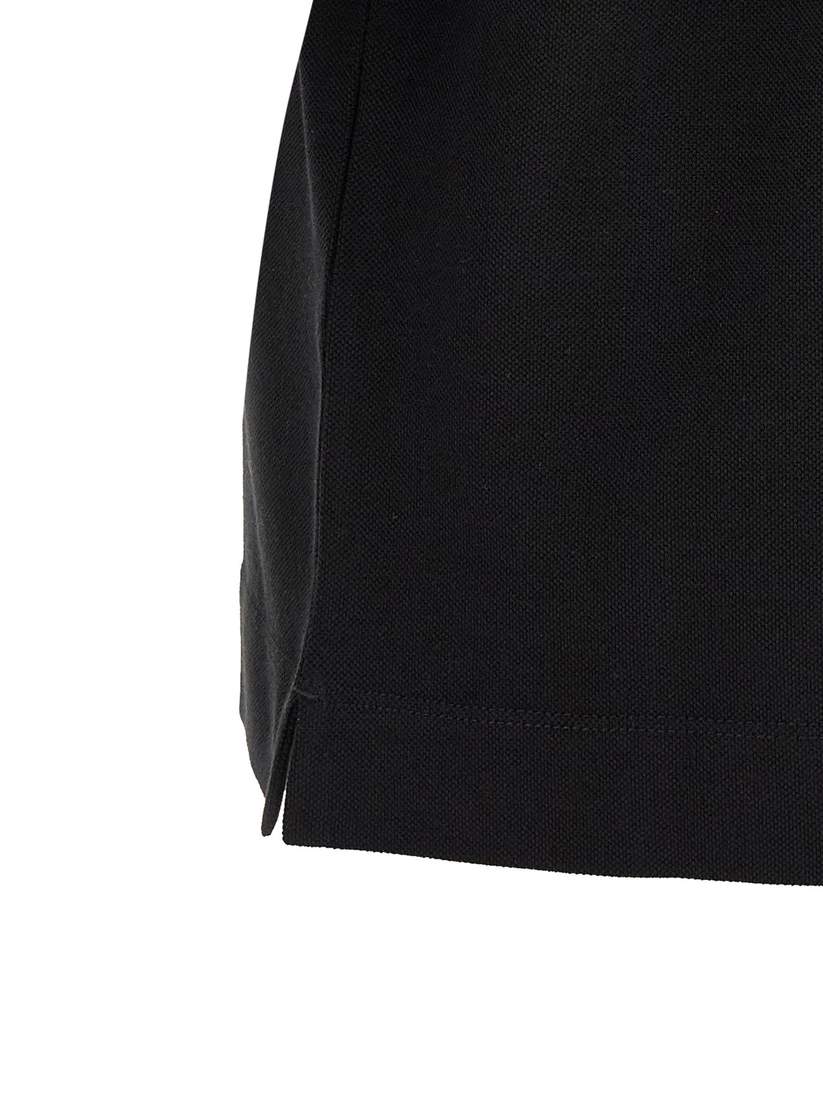 ZEGNA Black Cotton Polo Shirt