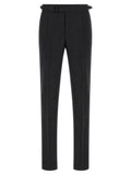 Pal Zileri Gray Wool Dress Pants