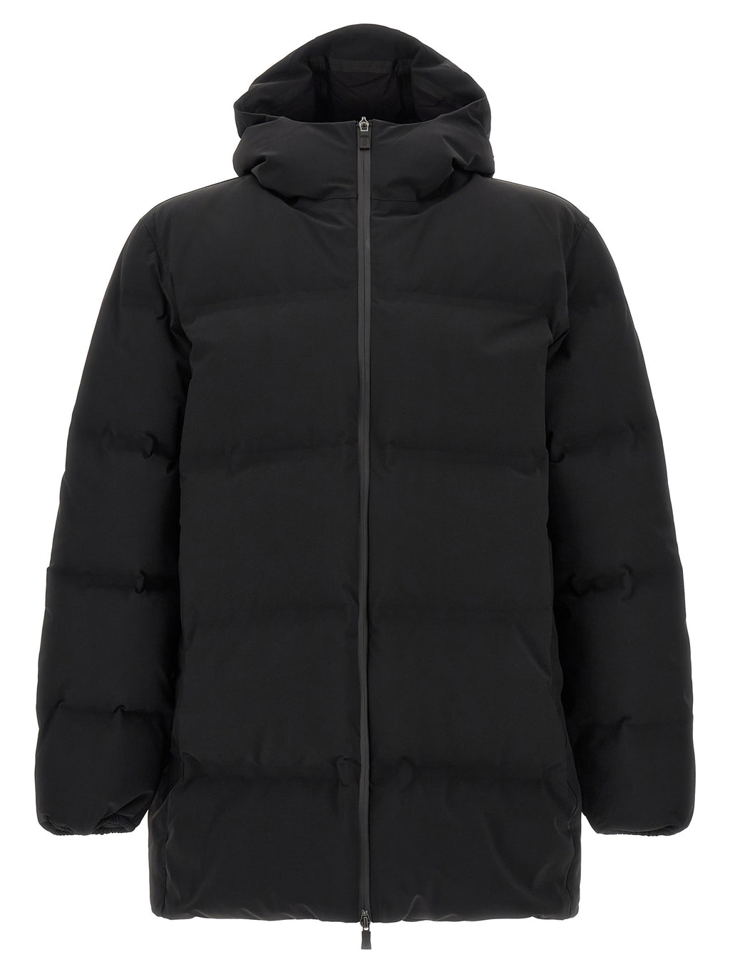 Herno Black Polyamide Full-Length Jacket