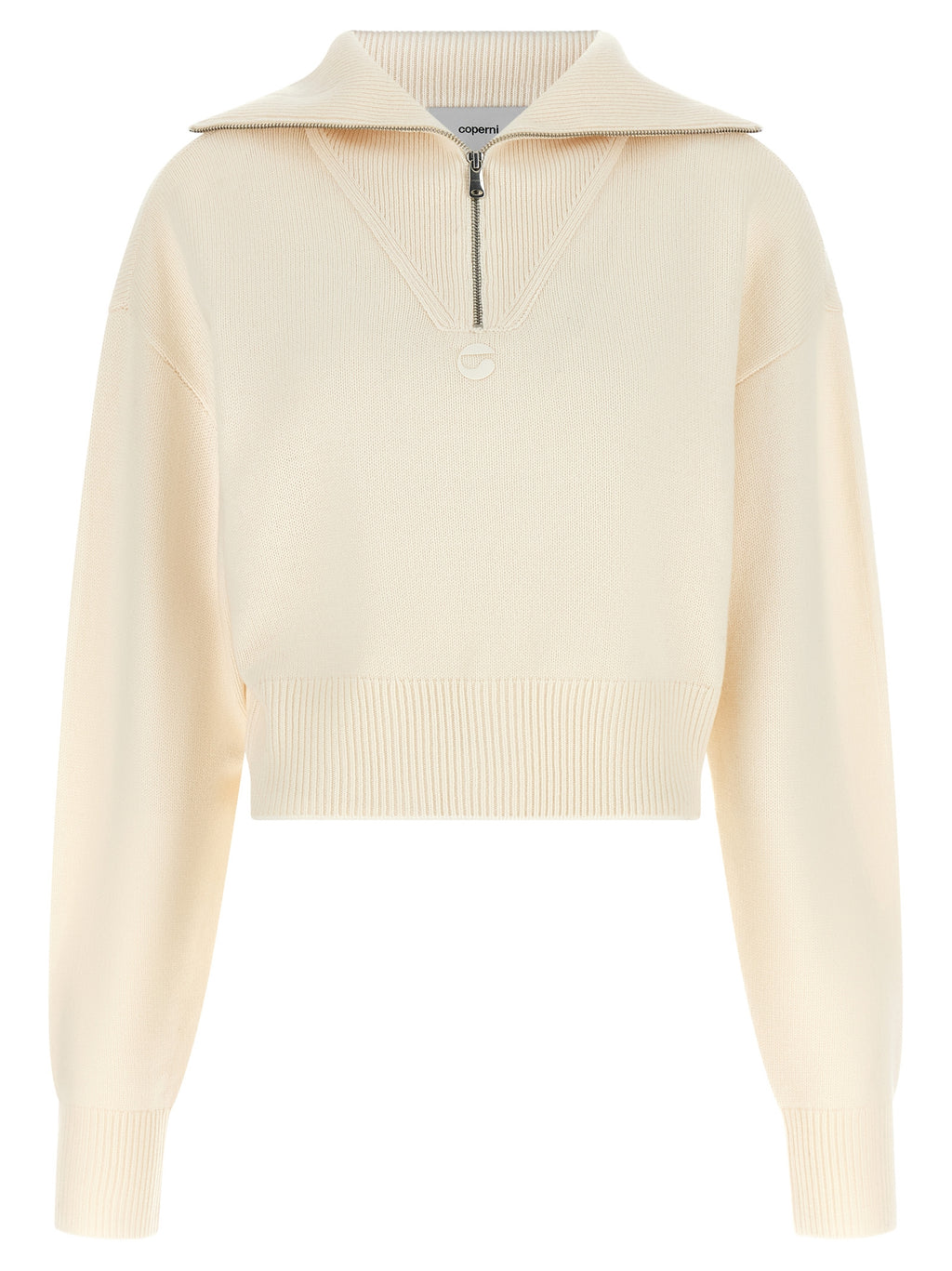 Coperni White Cashmere Cardigan
