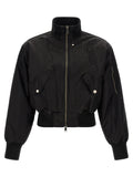 Entire Studios Black Nylon Bomber