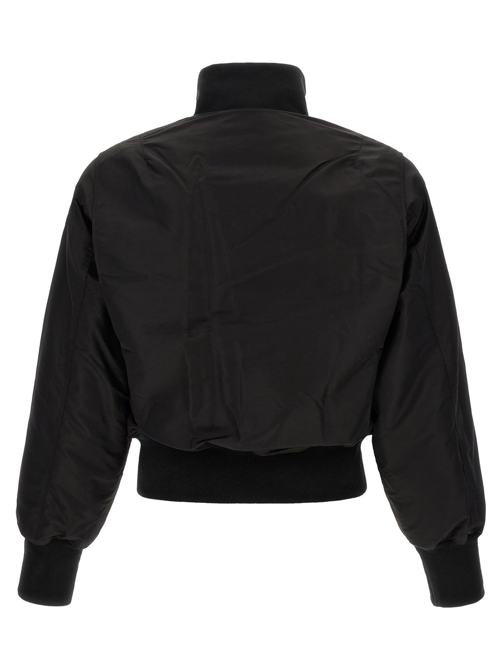 Entire Studios Black Nylon Bomber