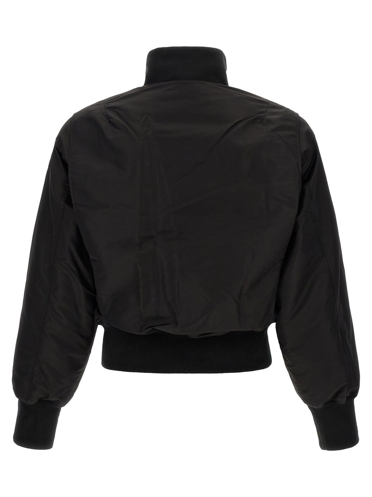 Entire Studios Black Nylon Bomber