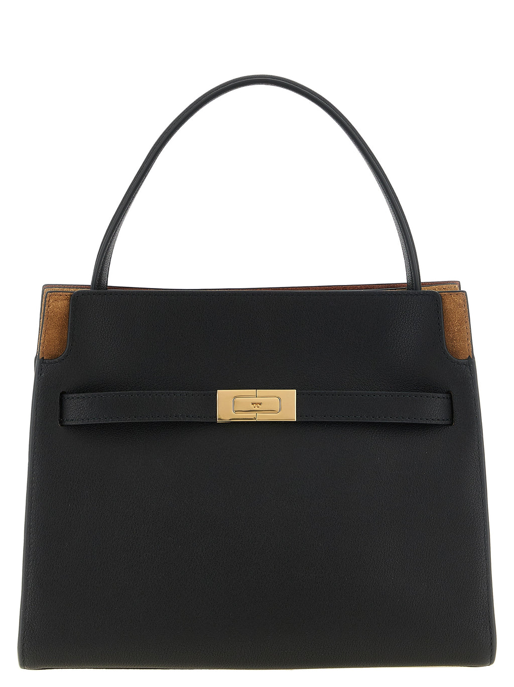 Tory Burch Black Lambskin Crossbody Bag