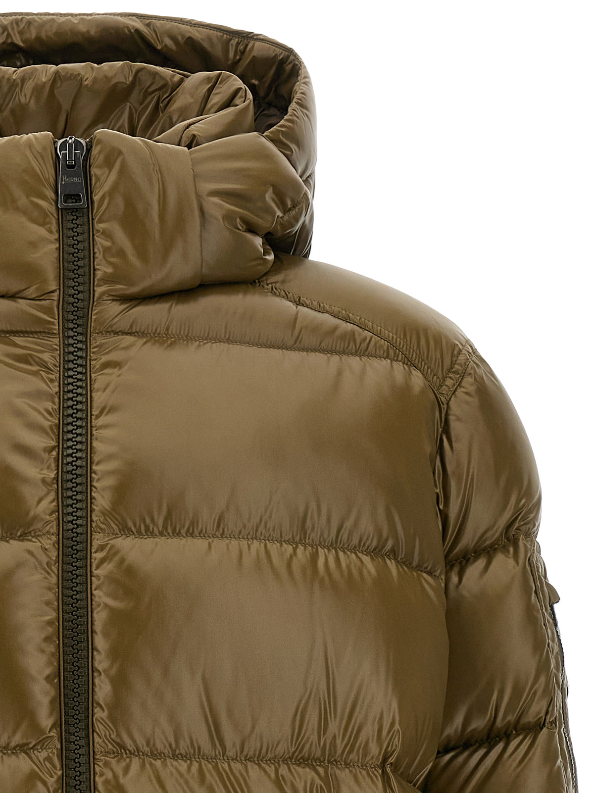 Herno Bicolor Polyamide Full-Length Jacket