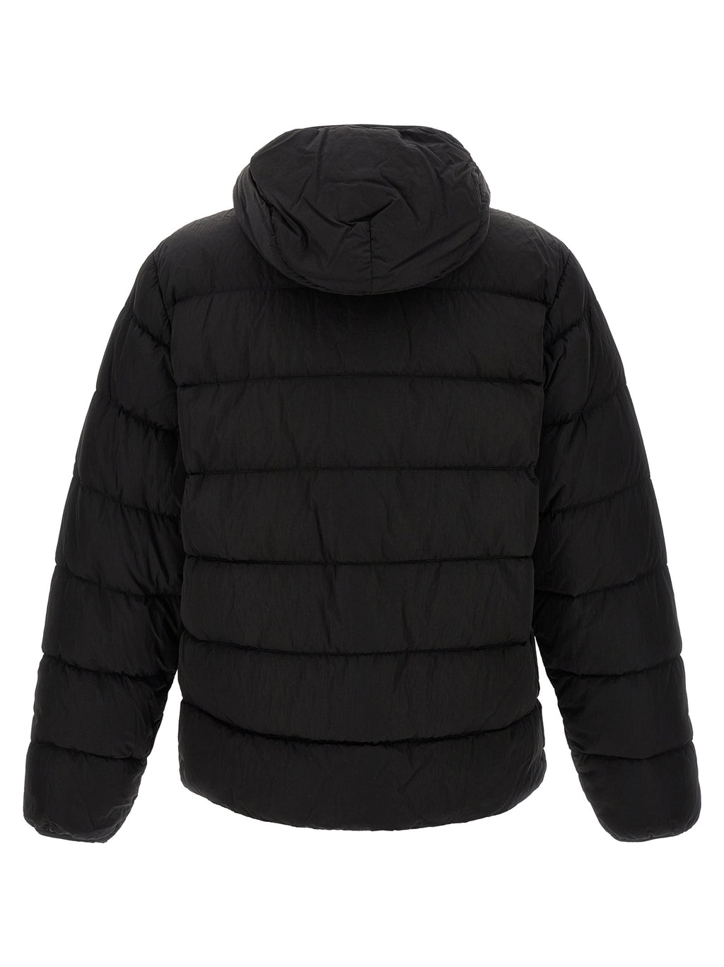 C.P. Company Black Polyamide Full-Length Jacket