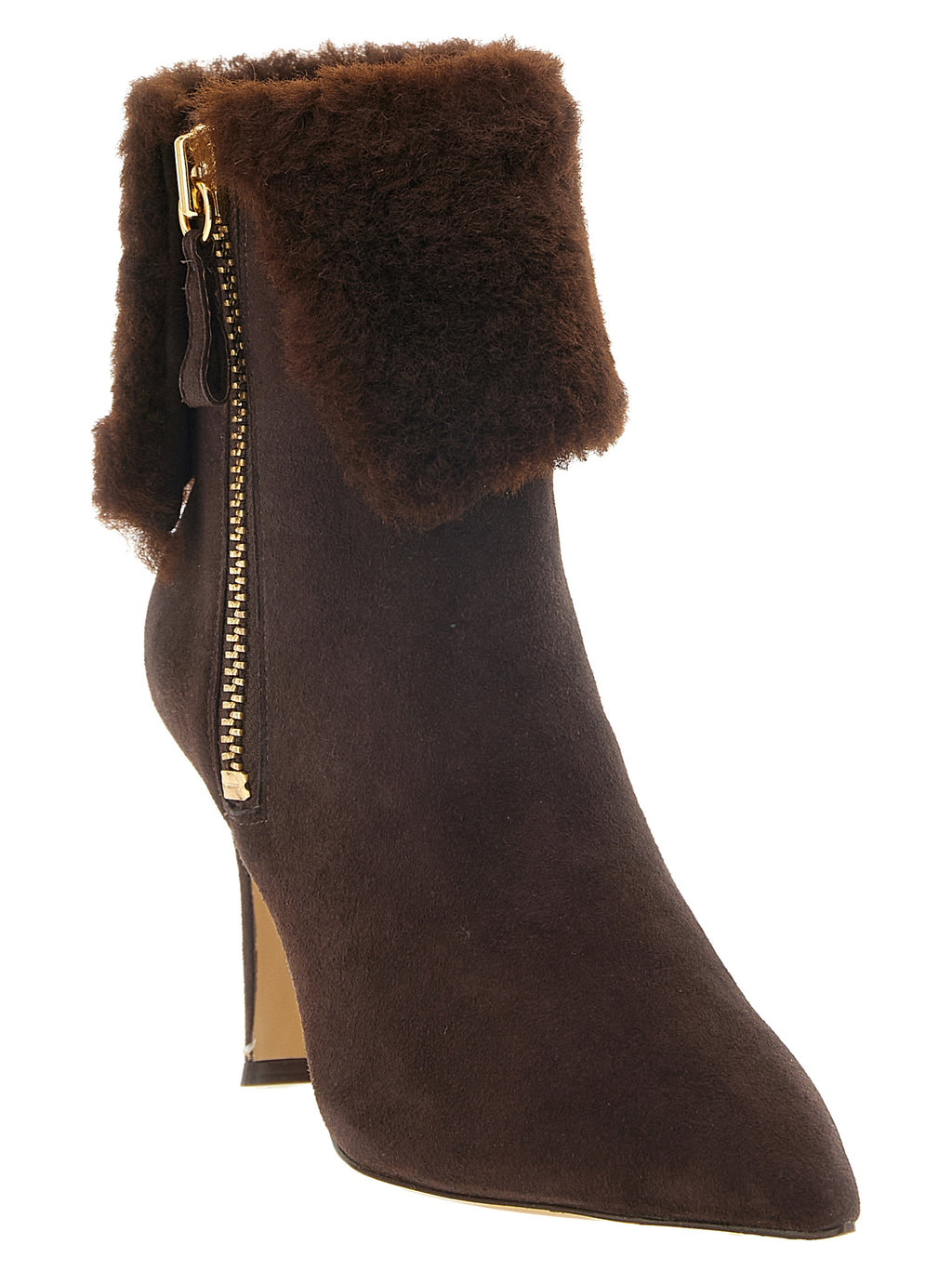 Alexandre Birman Brown Calfskin Ankle Boots