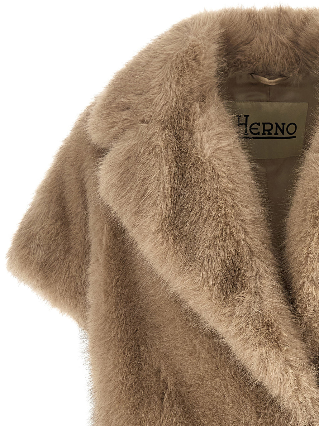 Herno Beige Polyester Coat