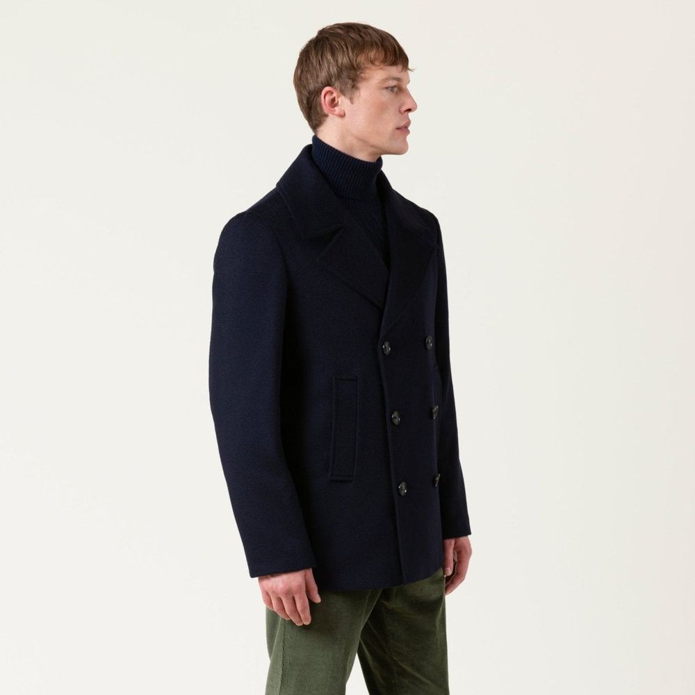 Autore Blue Wool Coat