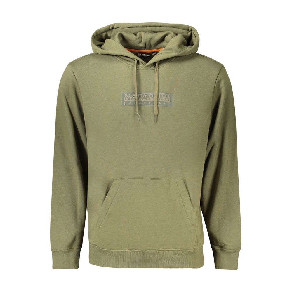 Napapijri Green Cotton Men's Sweatshirt