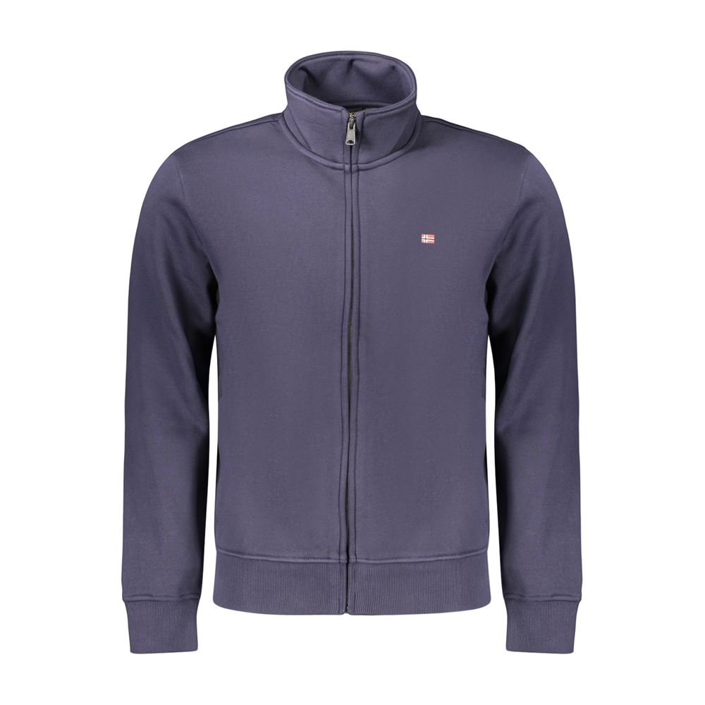 Napapijri Blue Cotton Sweatshirt