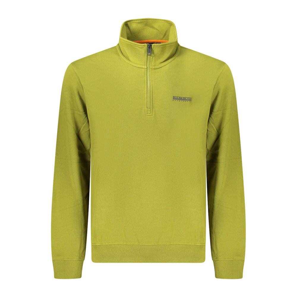Napapijri Green Cotton Sweatshirt