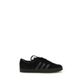 Y-3 Black Calf Leather Bos Taurus Athletic Sneakers