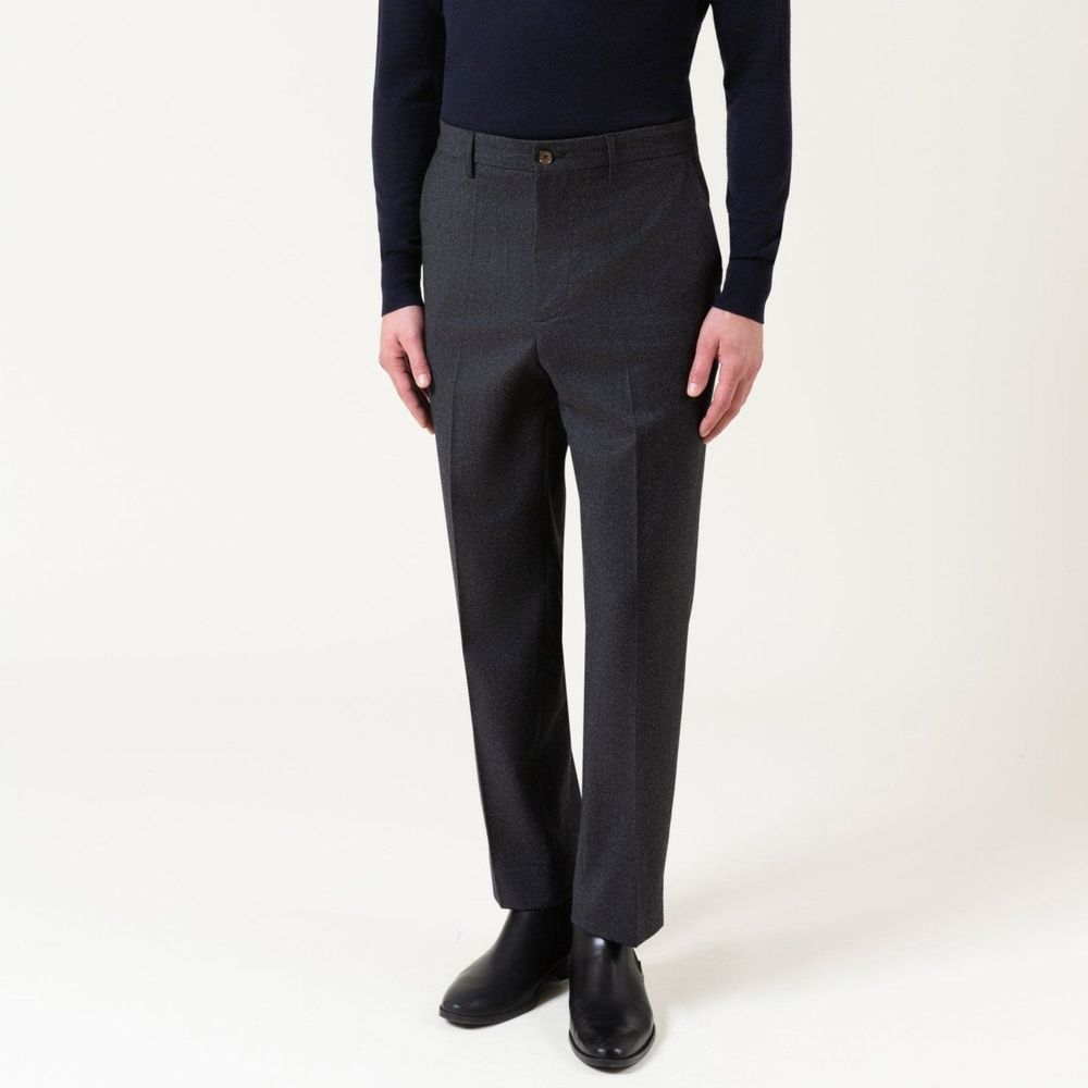 Autore Gray Wool Dress Pants