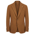 Roberto Pepe Luxury Brown Cotton Men Jacket