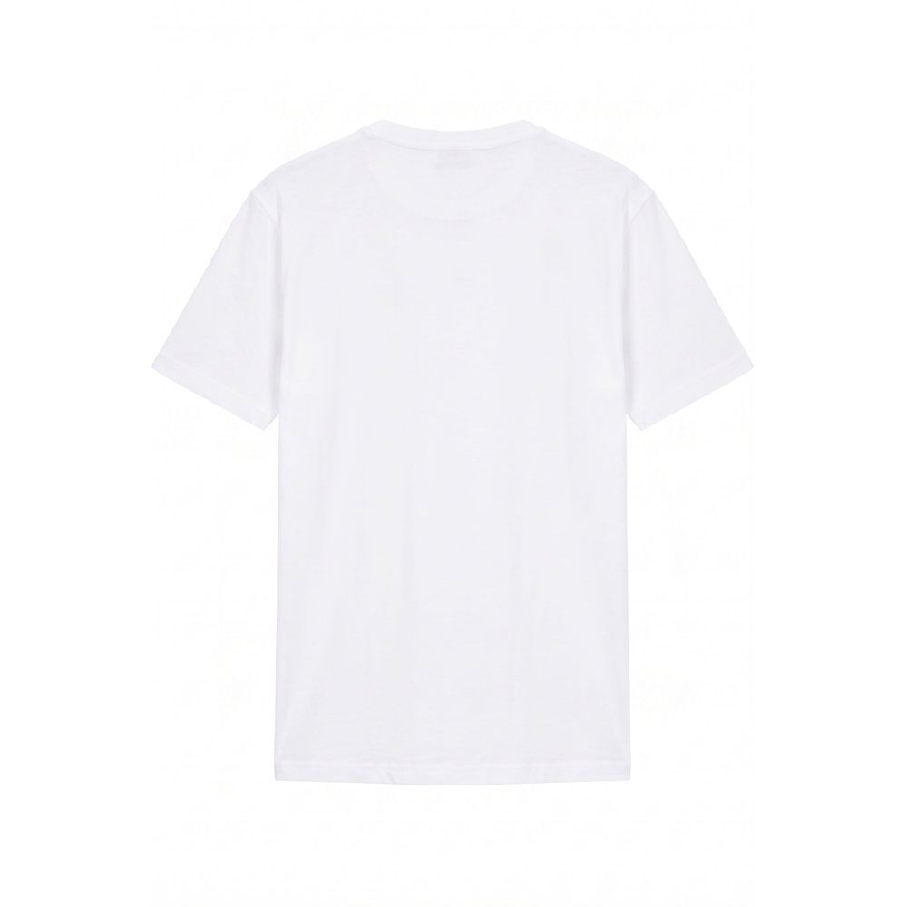 Baldinini Trend White Cotton Men's T-shirt
