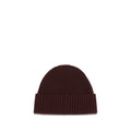 Brunello Cucinelli Bordeaux Cashmere Beanie
