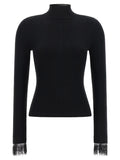 Twinset Black Viscose Cardigan