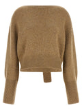 Ermanno Scervino Beige Cashmere Cardigan