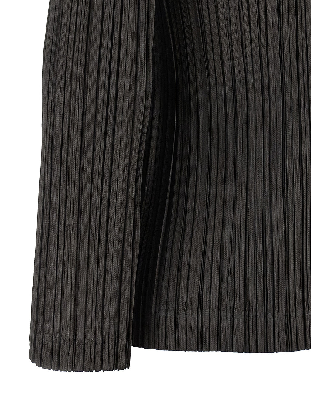 PLEATS PLEASE ISSEY MIYAKE Gray Polyester Blazer