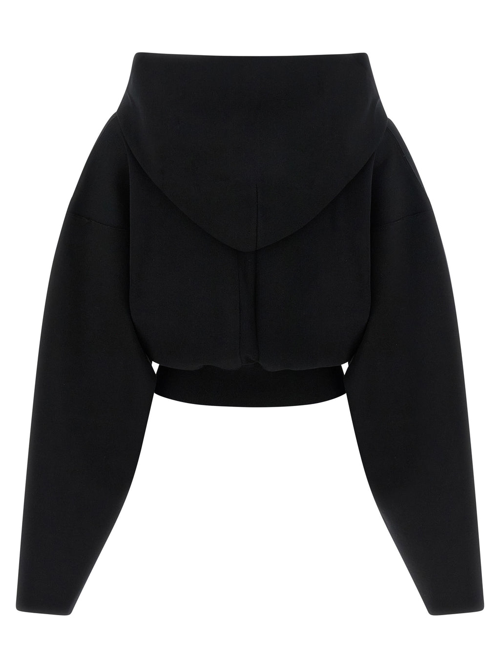 Rick Owens Black Viscose Sweatshirt