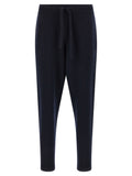 Roberto Collina Blue Merino Wool Joggers (Workout Pants)