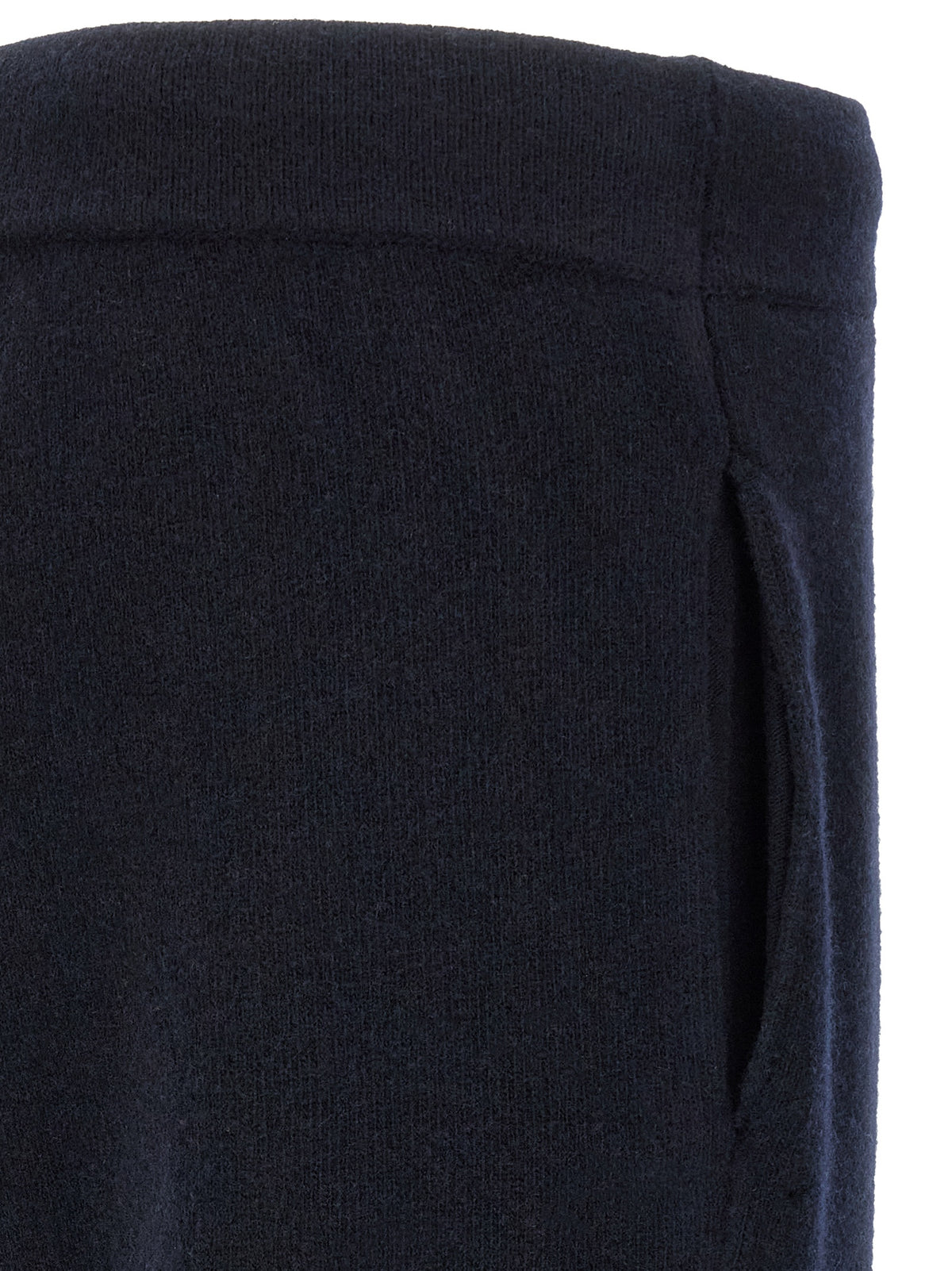 Roberto Collina Blue Merino Wool Joggers (Workout Pants)