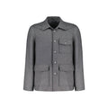 Autore Gray Cashmere Full-Length Jacket