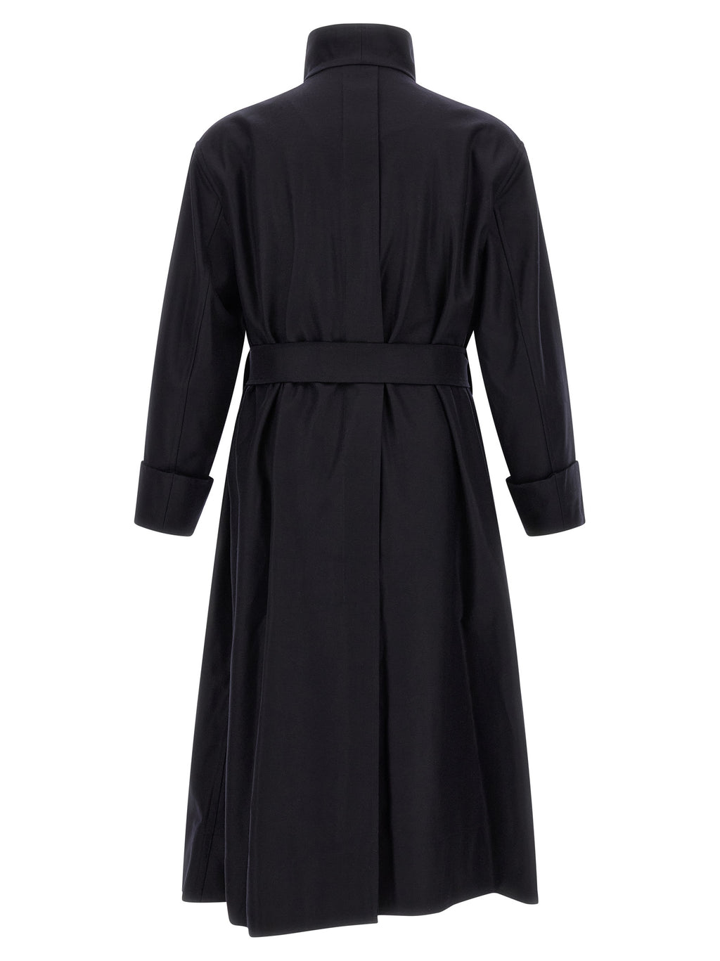 Issey Miyake Black Wool Coat