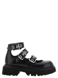Vivienne Westwood Black Calfskin Ballet Flats