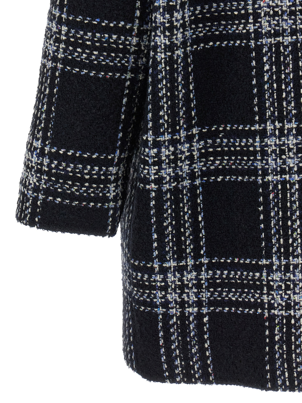 Tagliatore Blue Wool Coat