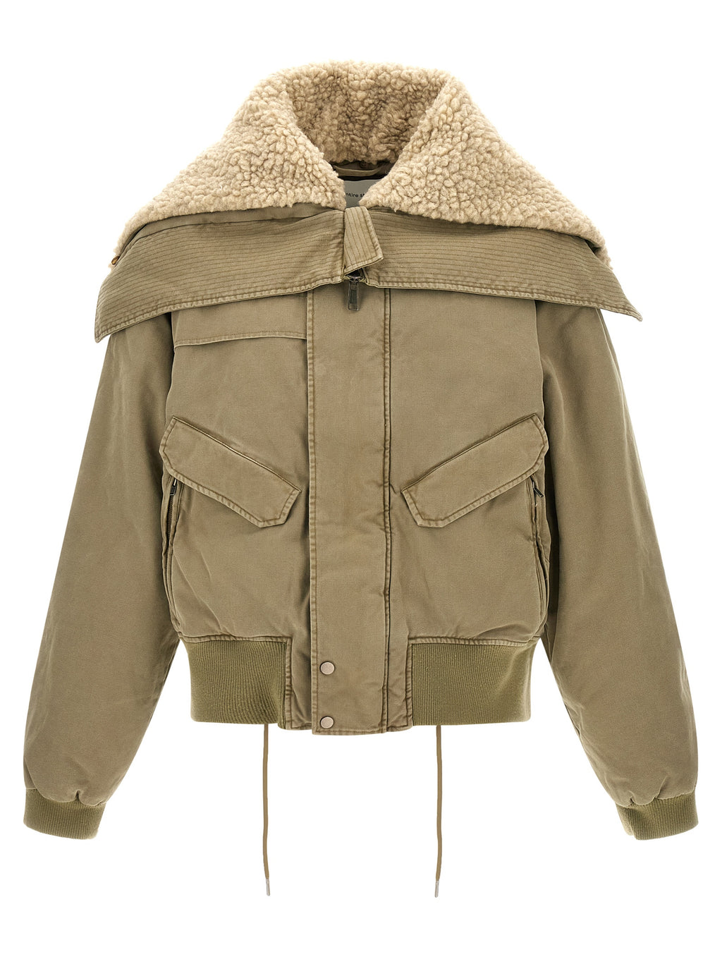Entire Studios Bicolor Cotton Bomber