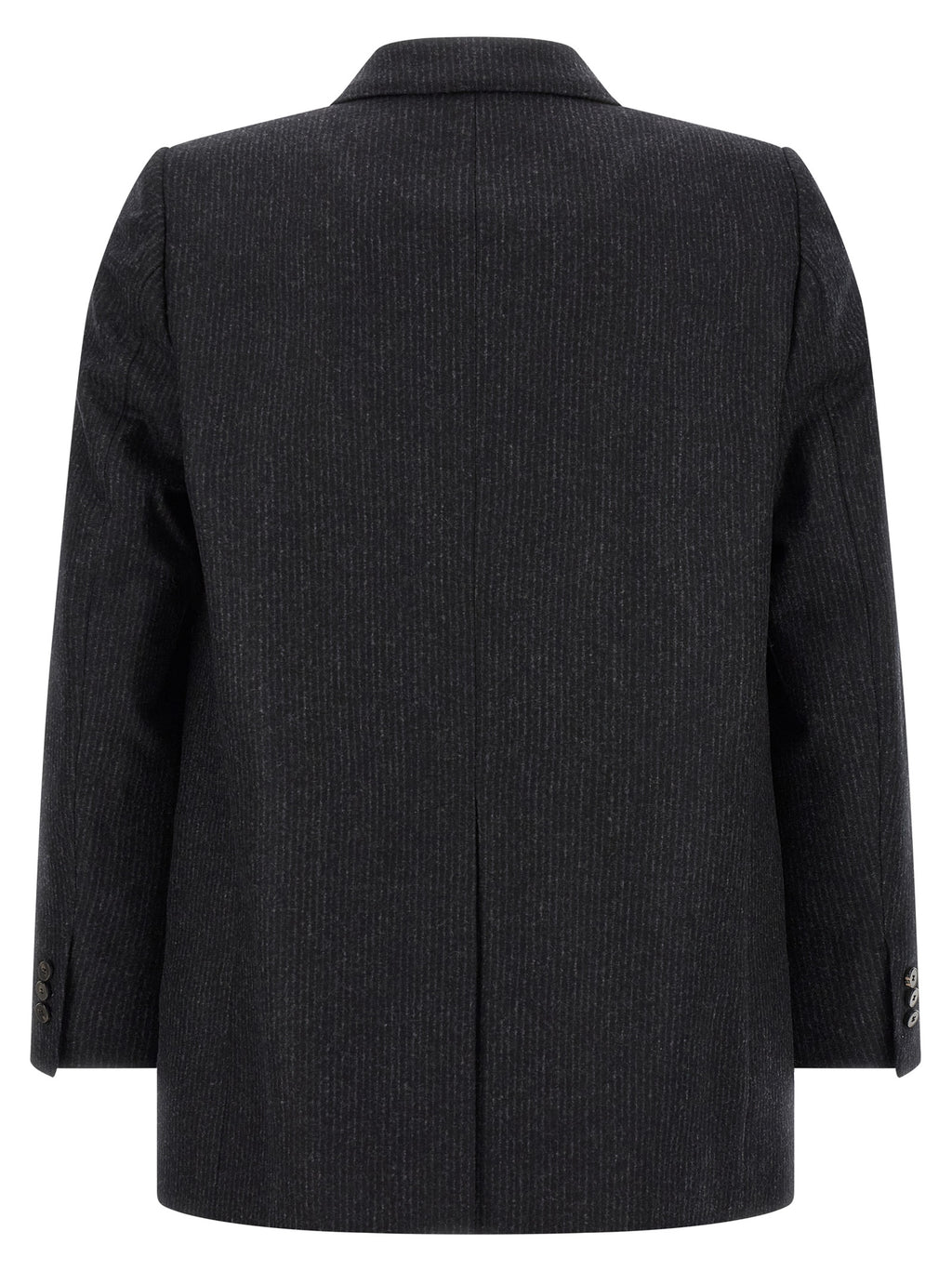 Alberto Biani Gray Wool Blazer