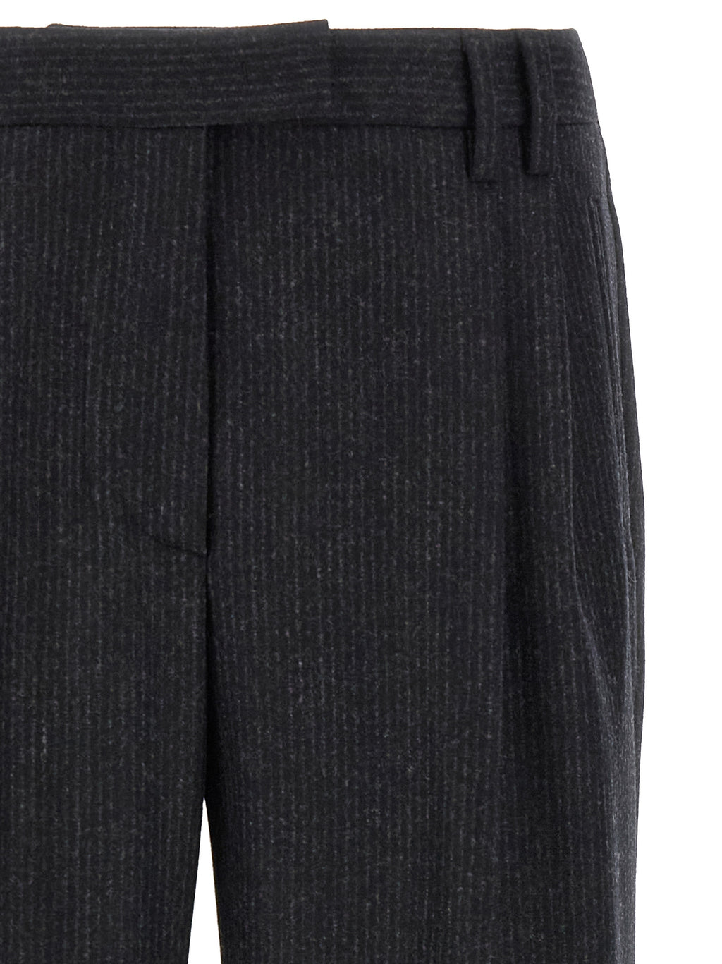 Alberto Biani Gray Wool Casual Pants