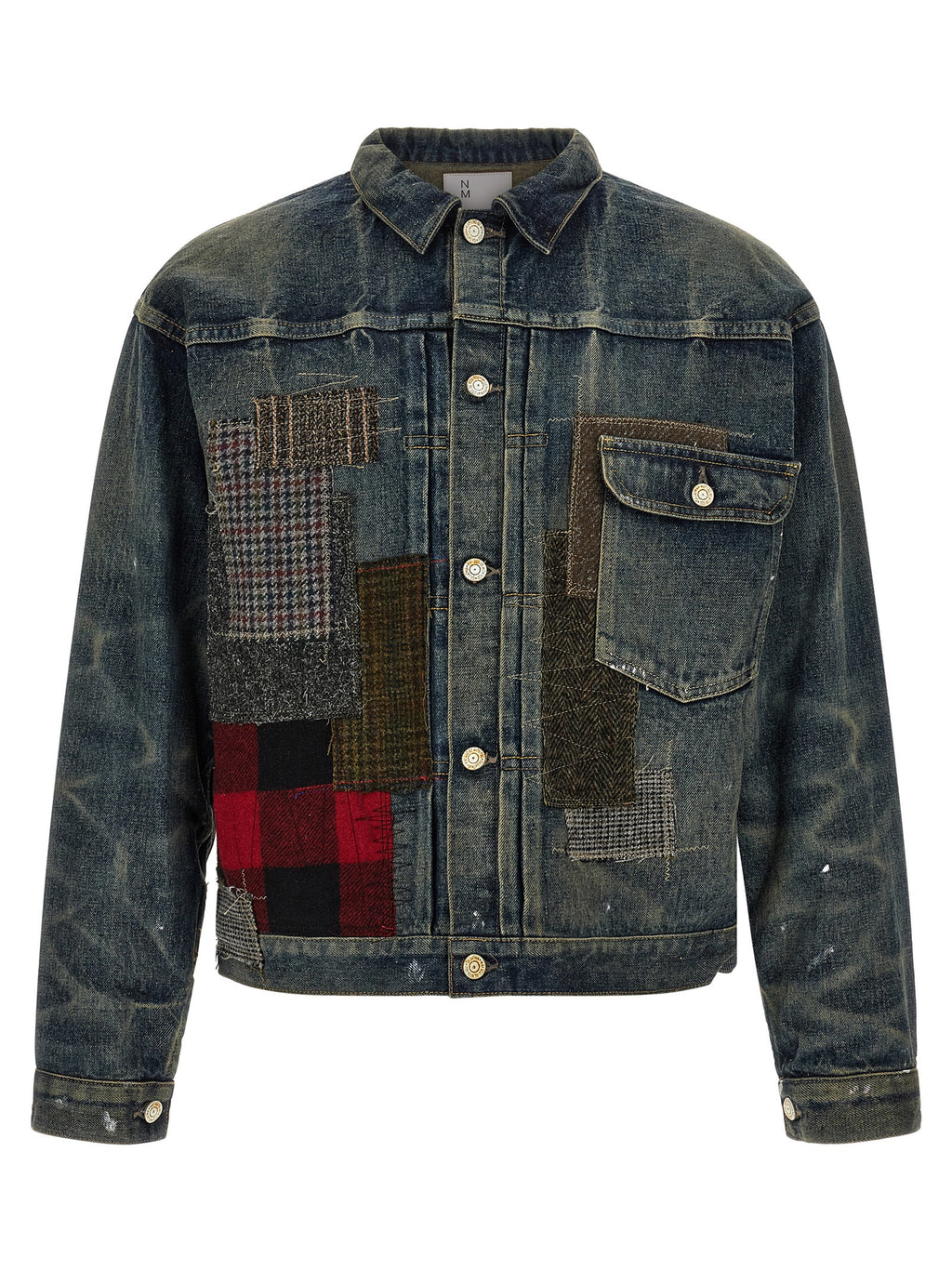 Junya Watanabe Blue Cotton Denim Jacket