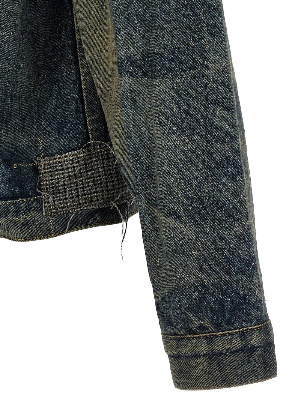 Junya Watanabe Blue Cotton Denim Jacket