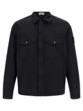 Stone Island Black Cotton Blouse