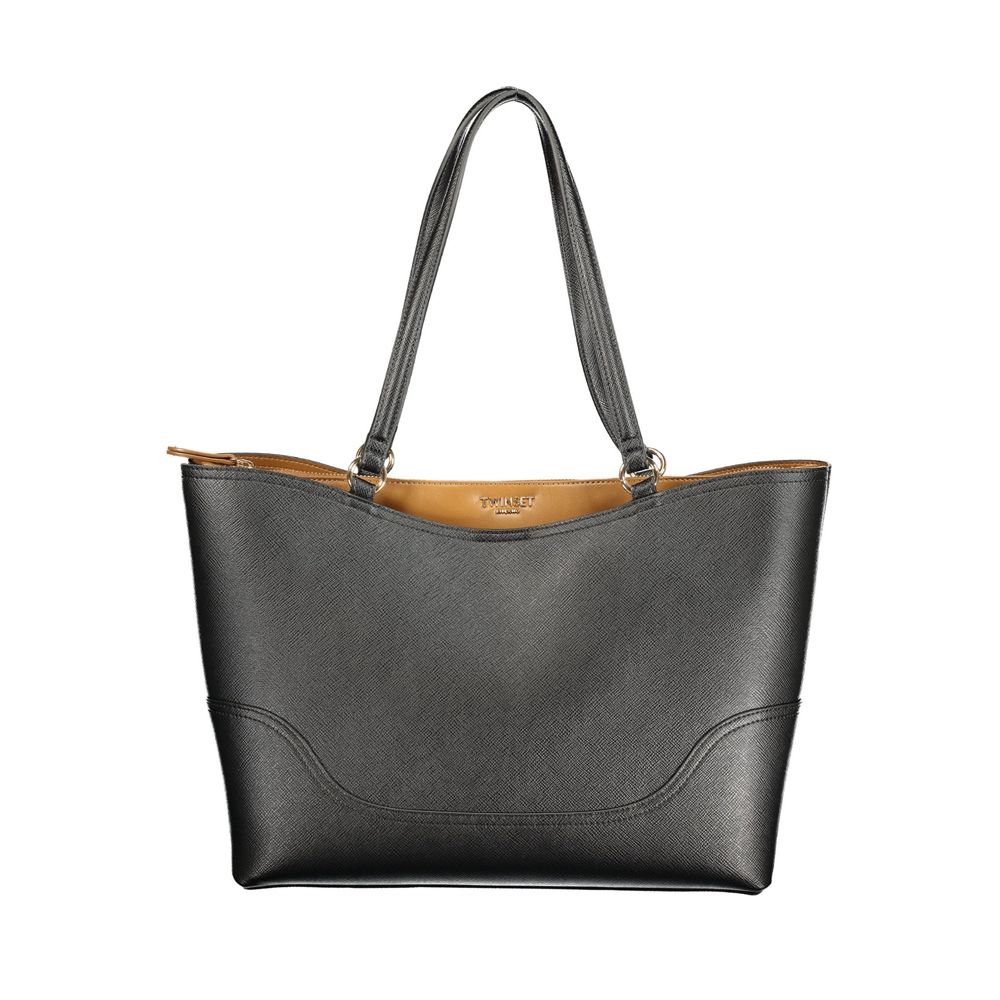 Twinset Black Polyurethane Women's Bag