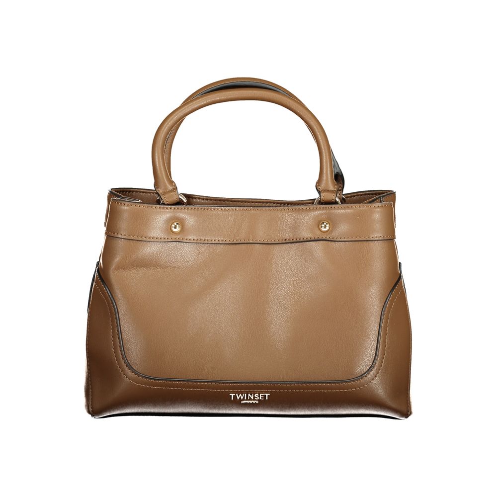 Twinset Brown Polyurethane Women's Bag
