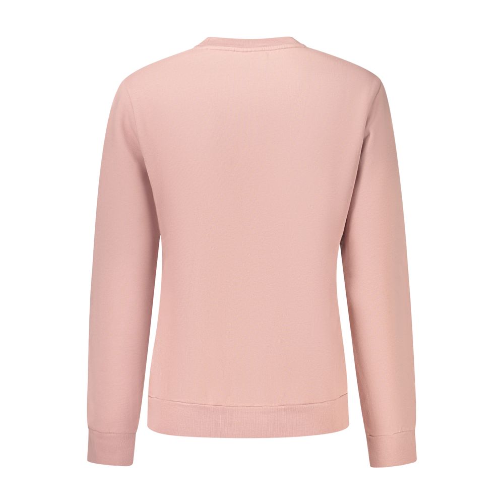 Napapijri Pink Cotton Women's Sweatshirt