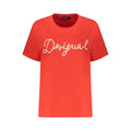 Desigual Red Cotton T-Shirt