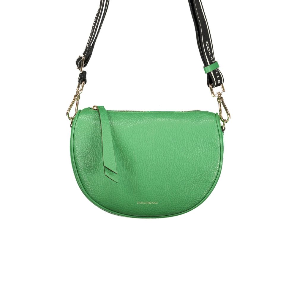 Coccinelle Green Leather Handbag