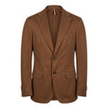 Roberto Pepe Luxury Brown Cotton Men's Jacket
